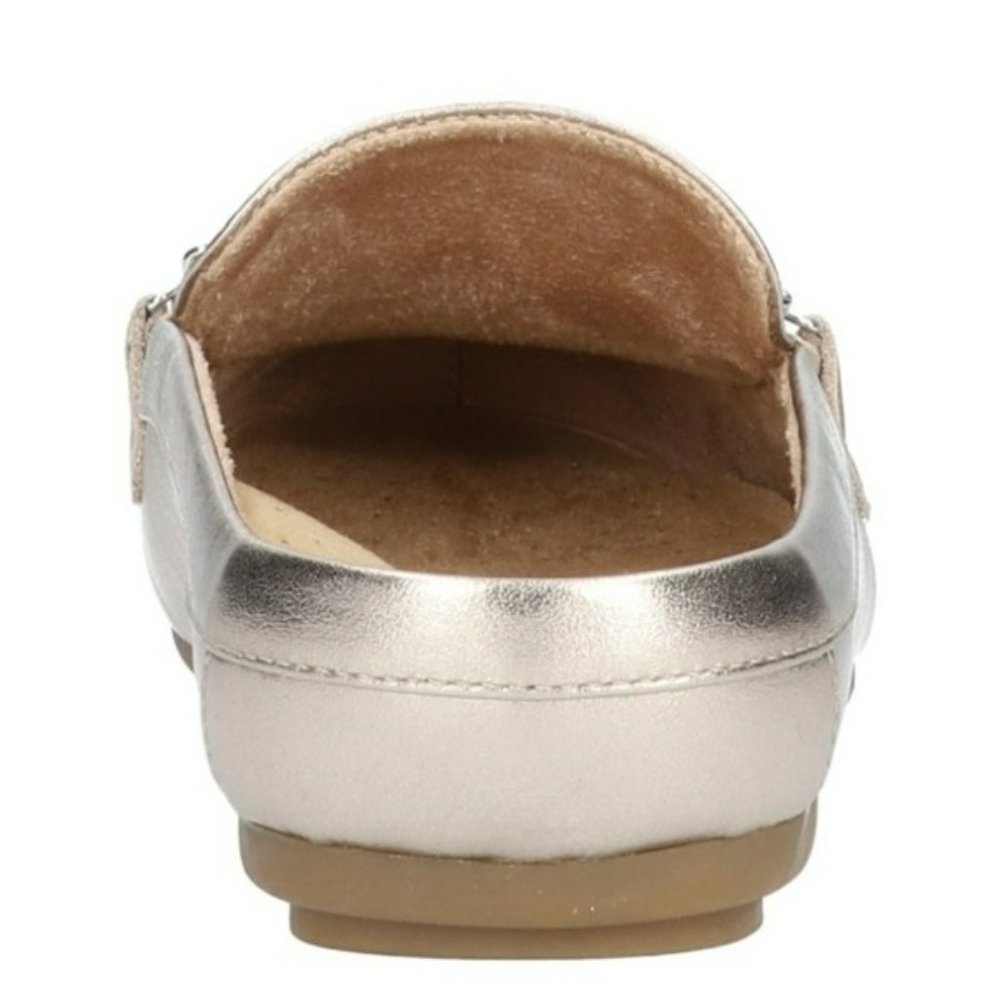 Bella Vita Lucinda Mule Loafer Champagne Leather -7.5 - Picture 4 of 9